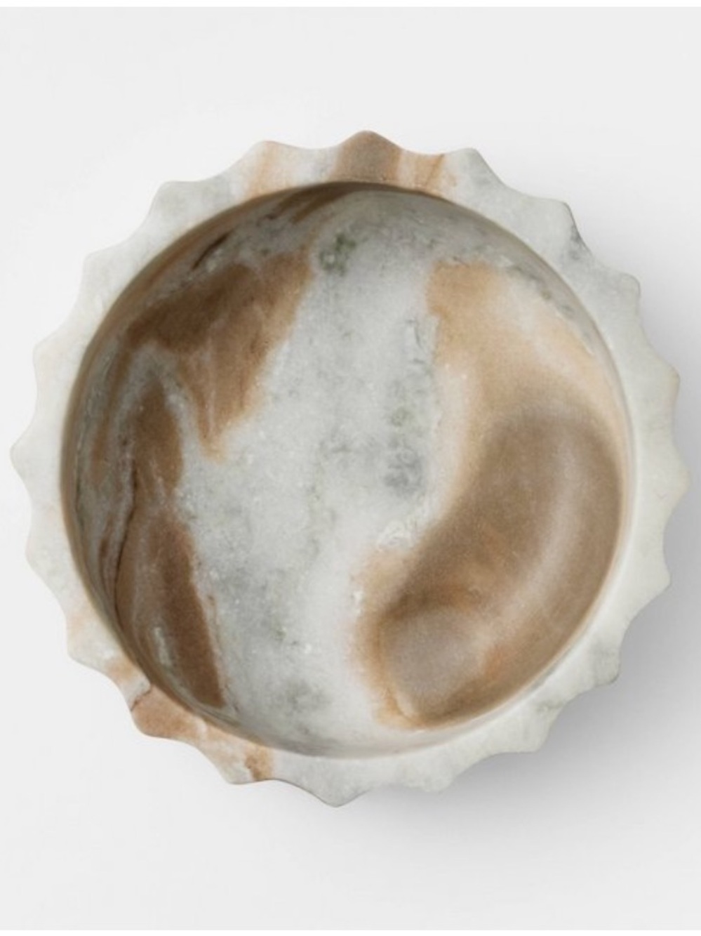 STUDIO MCGEE NWT marble gear bowl